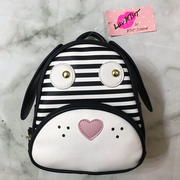 Betsey Johnson Handbags - Luv Betsey by Betsey Johnson Dog Mini Backpack NWT